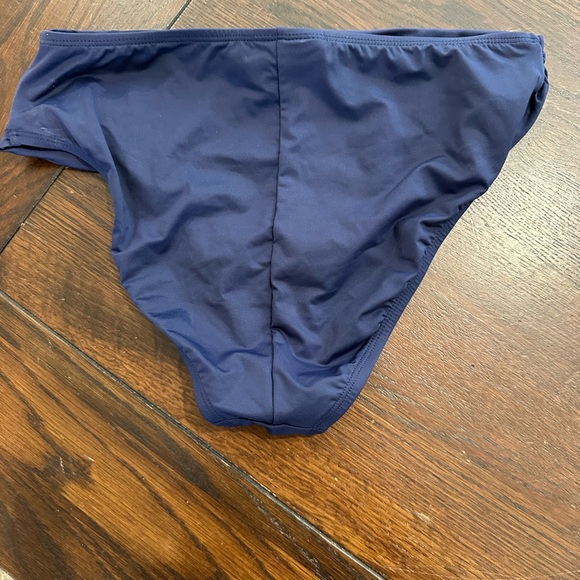 Island Goddess Banded Mid Waist Bikini Swimsuit Bottom - Picture 3 of 3